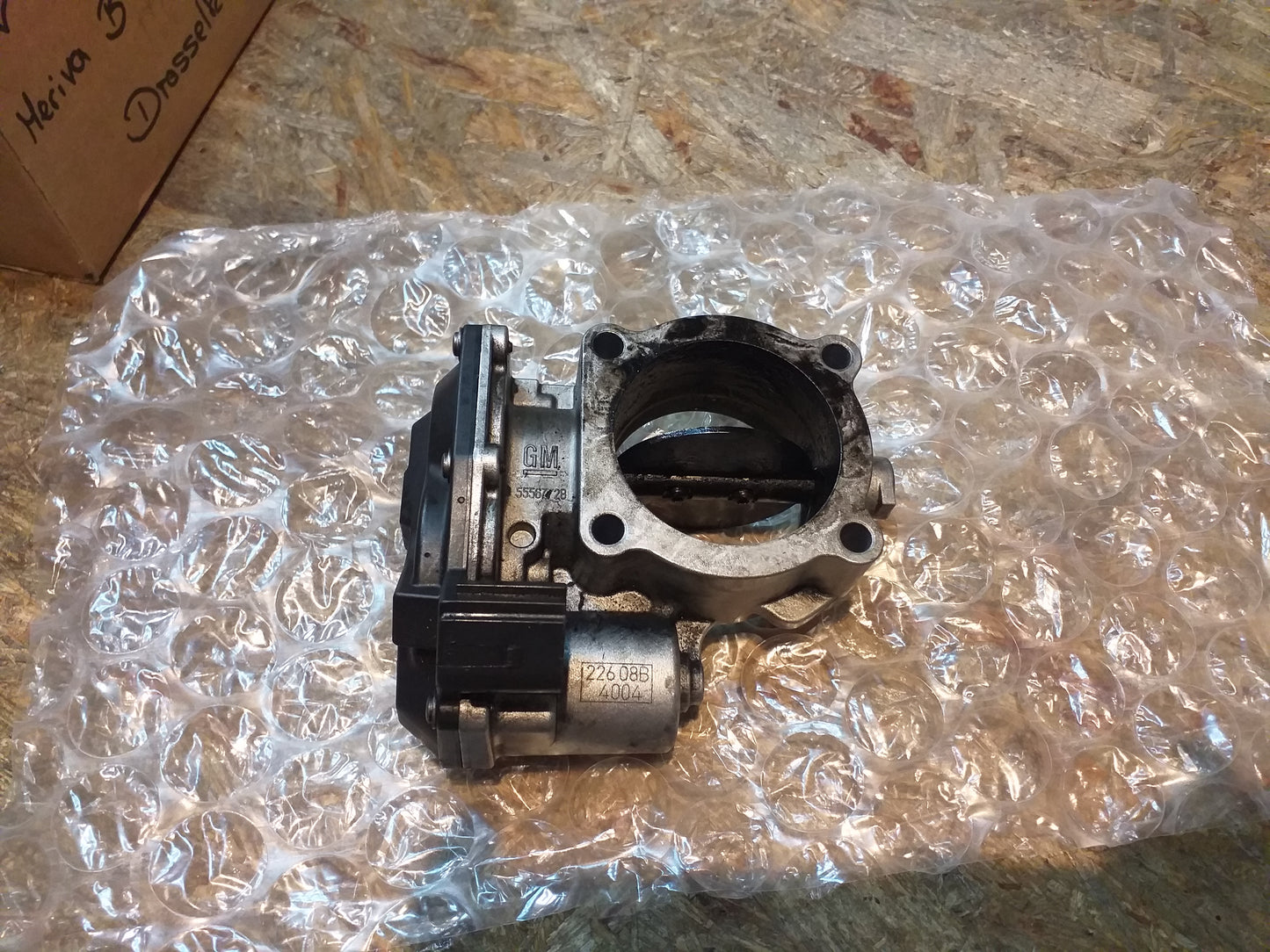 Meriva B Astra J Drosselklappe original GM Opel NEU