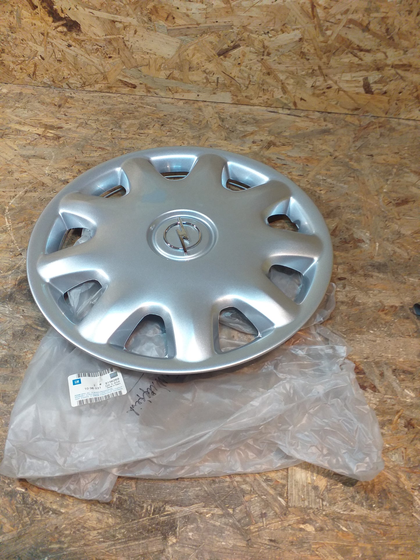 Astea G Zafira A Radkappe silber für 6Jx15 Stahlscheibenrad original GM Opel NEU