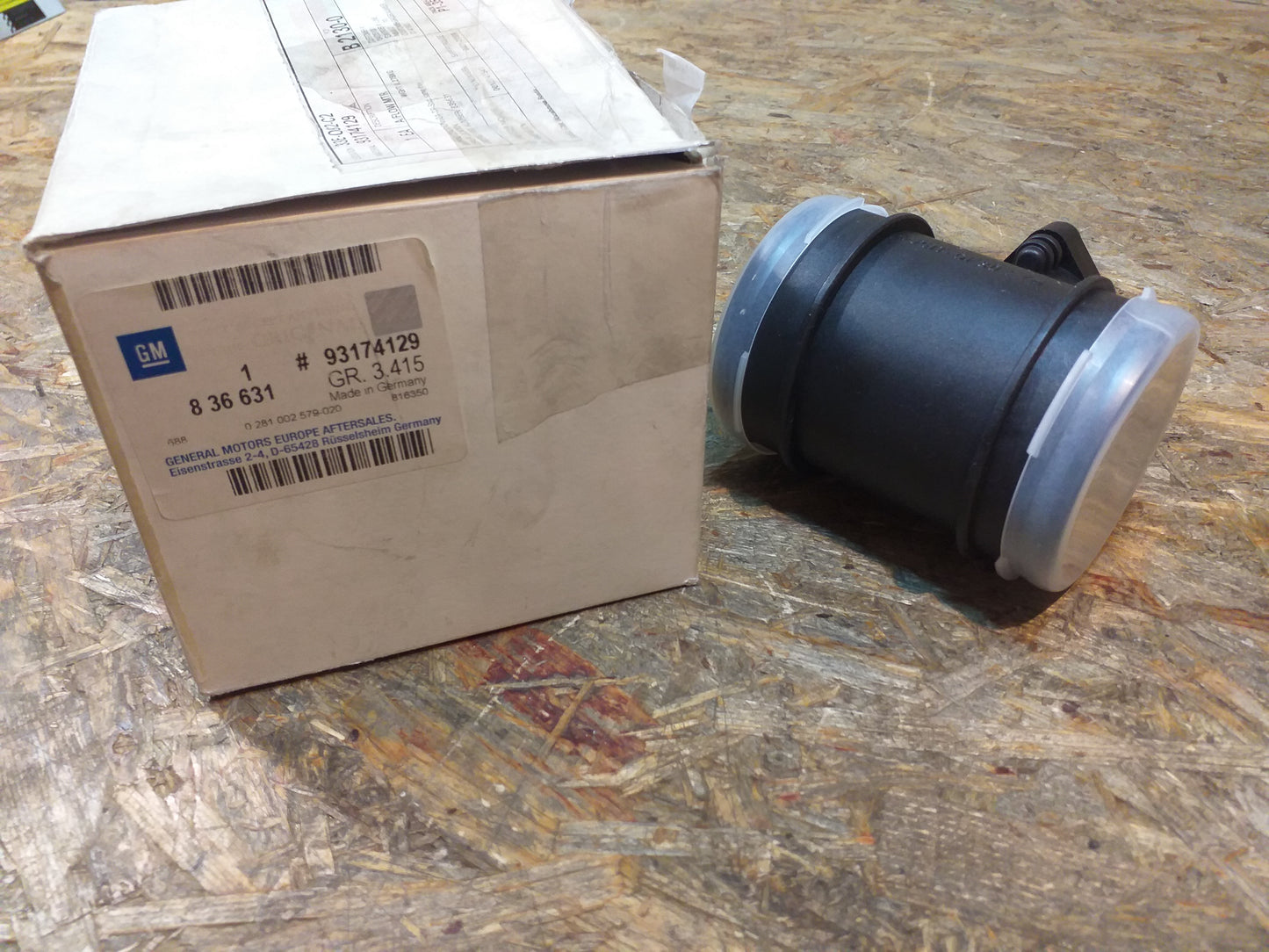 Meriva A Luftmassenmesser original GM Opel NEU