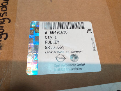 Mokka 1.6 CDTi Astra K 1.6 CDTi Riemenscheibe Kurbelwelle Schwingungsdämpfer original GM Opel  NEU