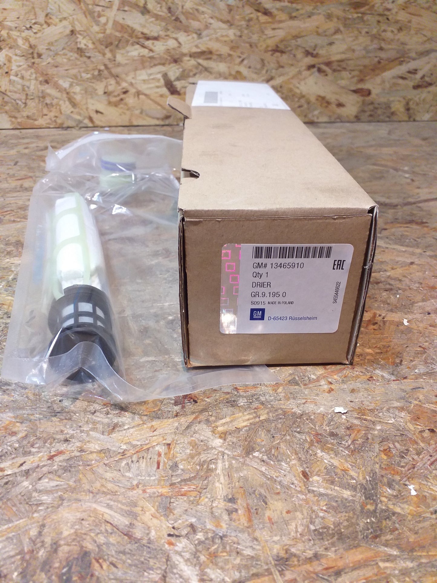 Chevrolet Cruze Dehydrator original GM Opel NEU