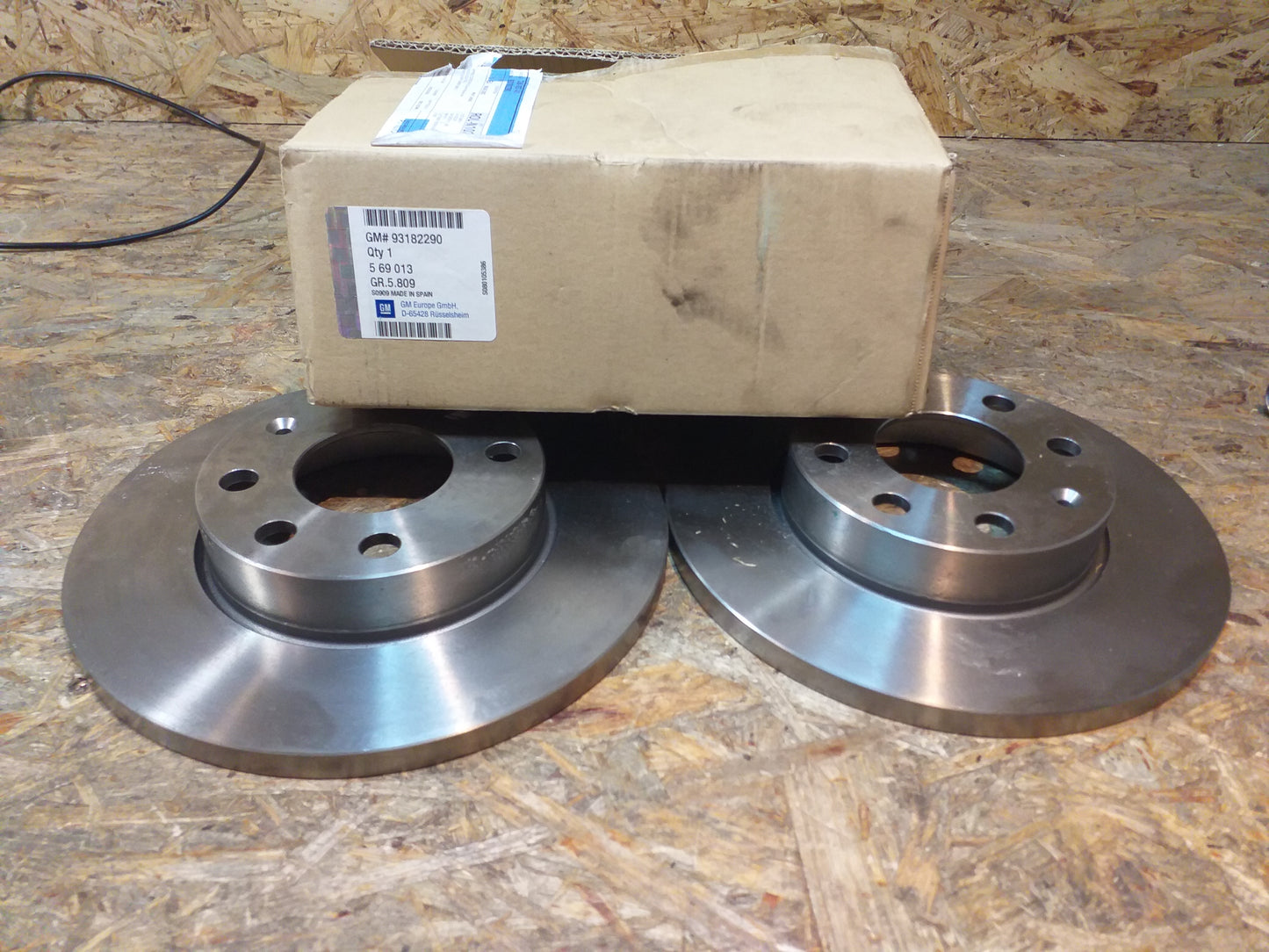 Astra F Corsa A Bremsscheiben original GM Opel NEU