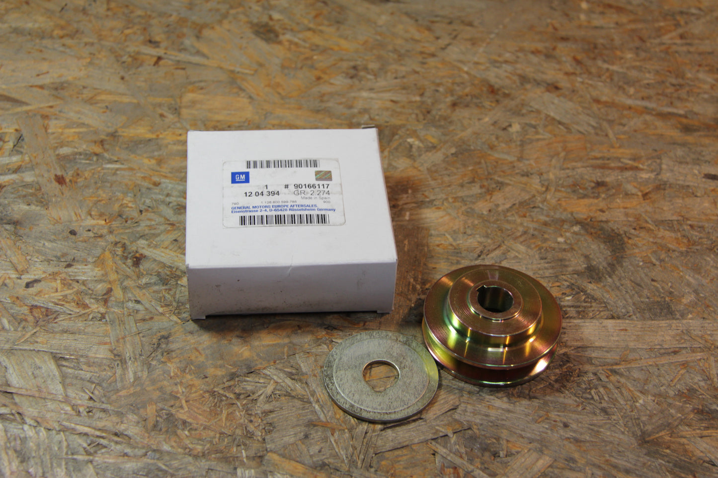 Original GM Opel Riemenscheibe Lichtmaschine Bosch 90166117 Ascona C , Astra F , Calibra , Kadett D , Kadett E , Vectra A
