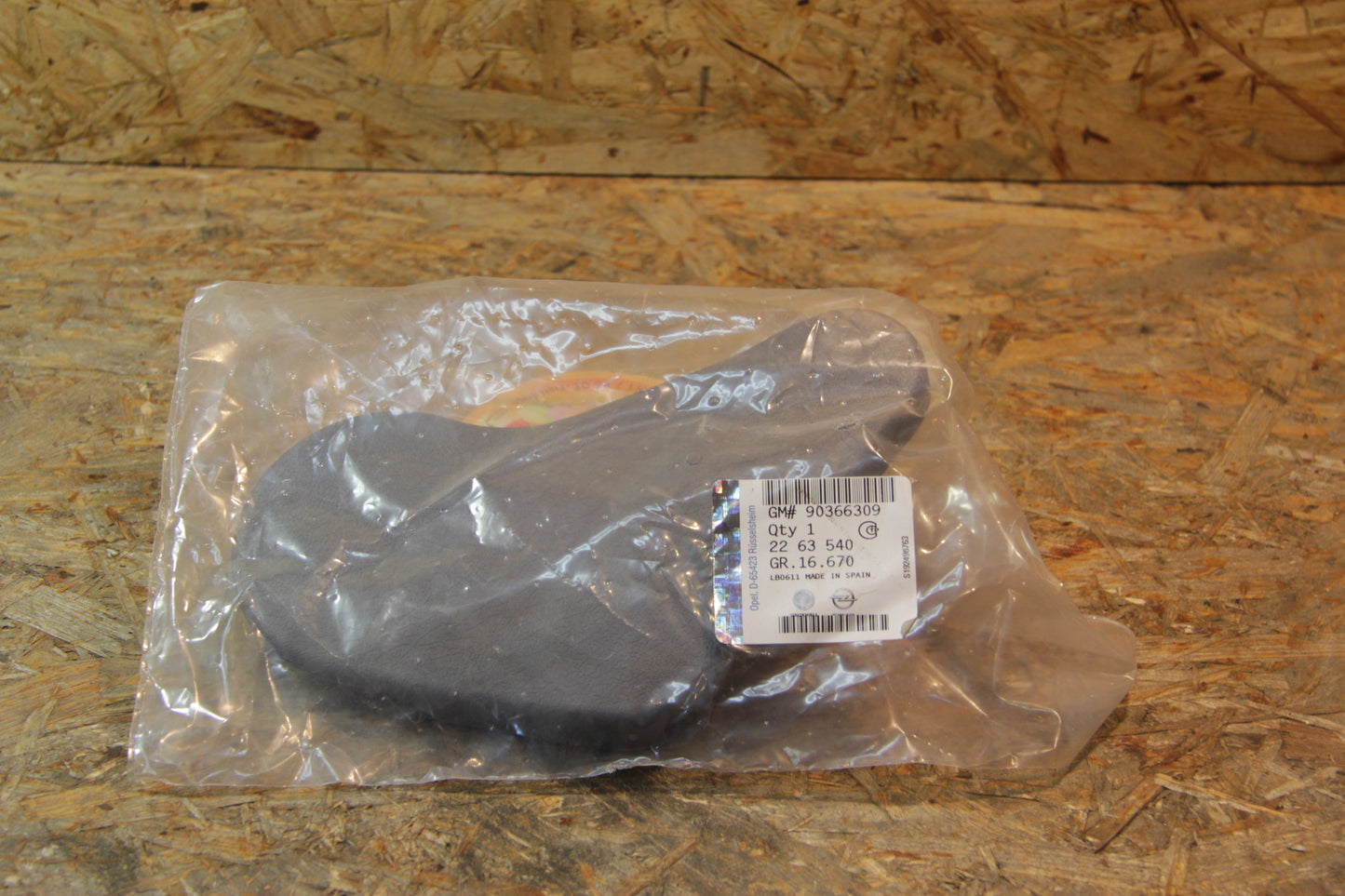 Original GM Opel Blende Scharnierlager rechts, Sitz rechts, in grau 90366309 Corsa B