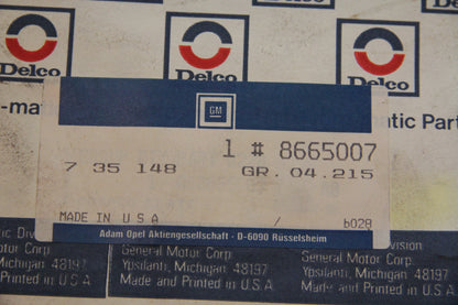Original GM Opel Zwischenplatte (Ventilkörper autom, Getriebe)  8665007 Ascona C , Kadett E Neu