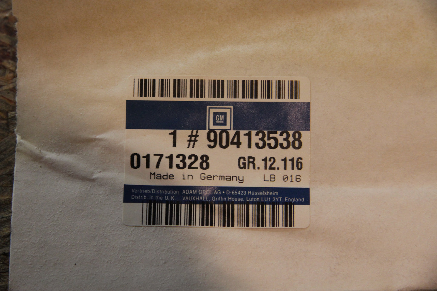 Original GM Opel Schrift   DREAM 90413538 Kadett E Neu