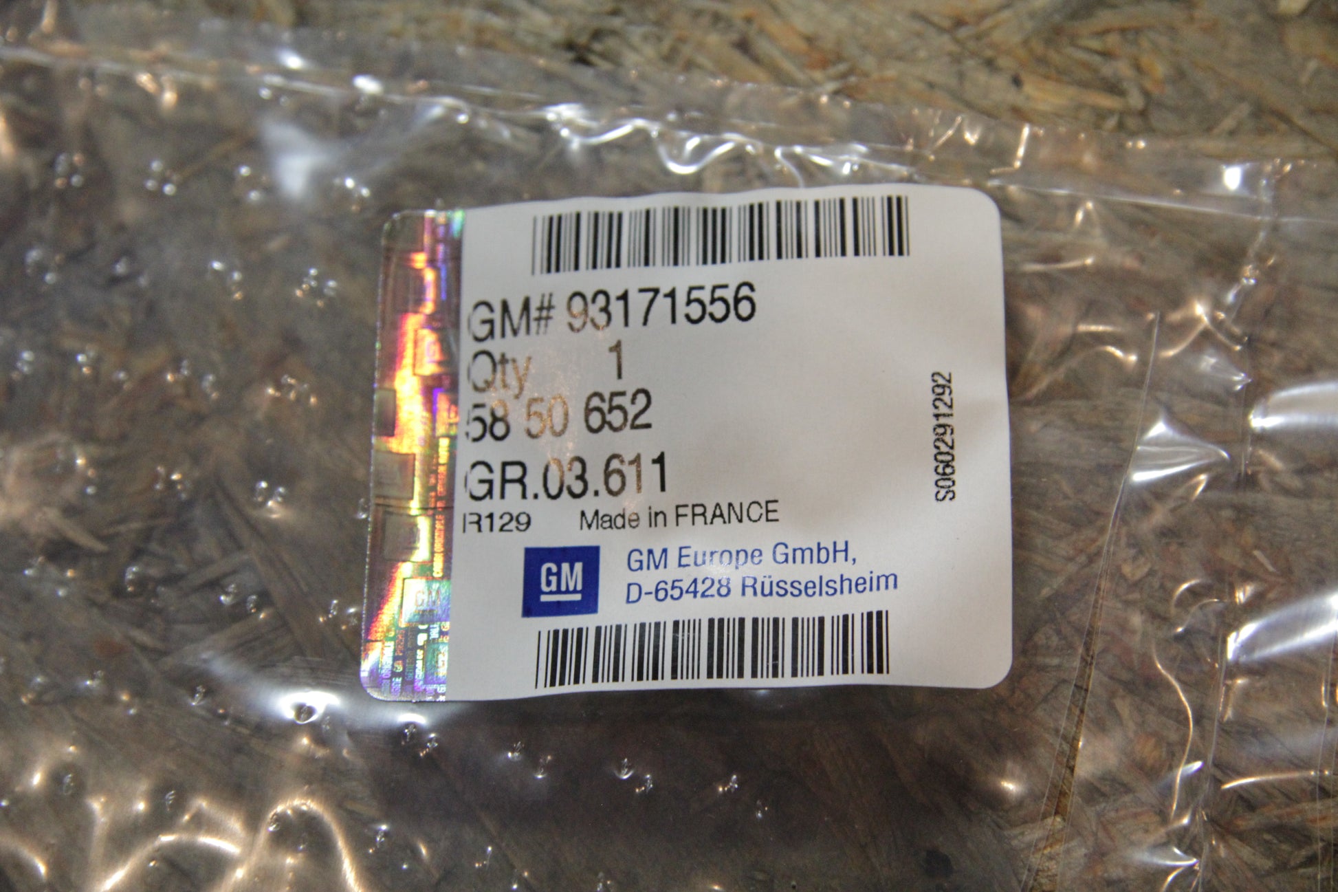 Original GM Opel Dichtung AGR-Ventil an Saugrohr 93171556 Omega B Neu