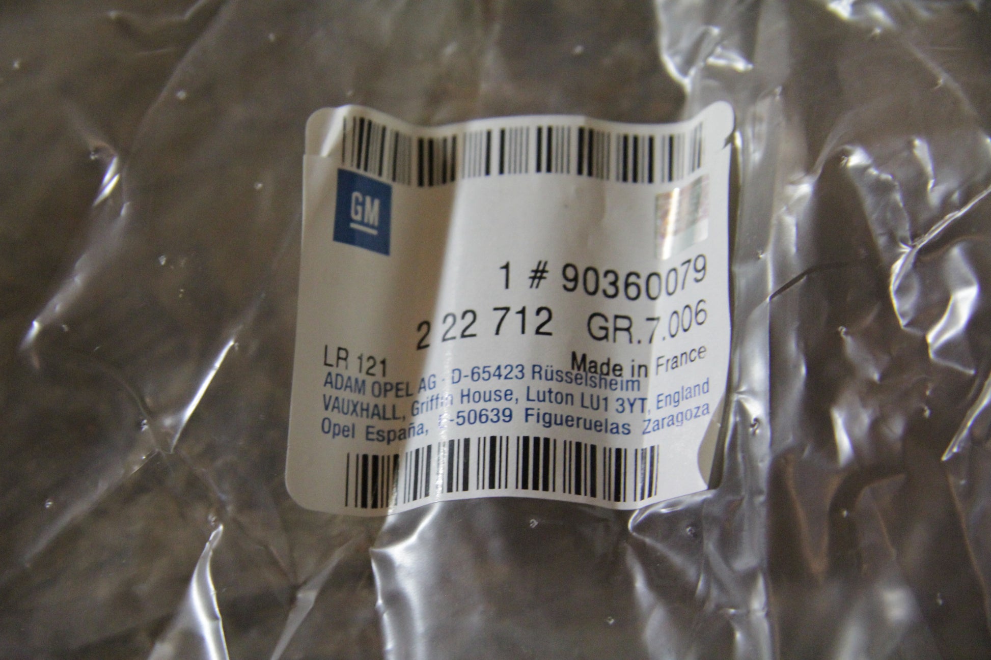 Original GM Opel Abschleppöse vorn 90360079 Astra F Neu