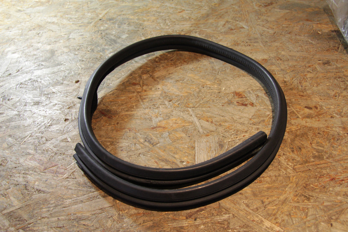 Original GM Opel Gummiabdichtung Tür rechts schwarz mit Flanschabdeckung Einstiegsverkleidung hinten Schloss Säule  903698...