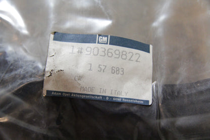 Original GM Opel Gummiabdichtung Tür rechts schwarz mit Flanschabdeckung Einstiegsverkleidung hinten Schloss Säule  903698...