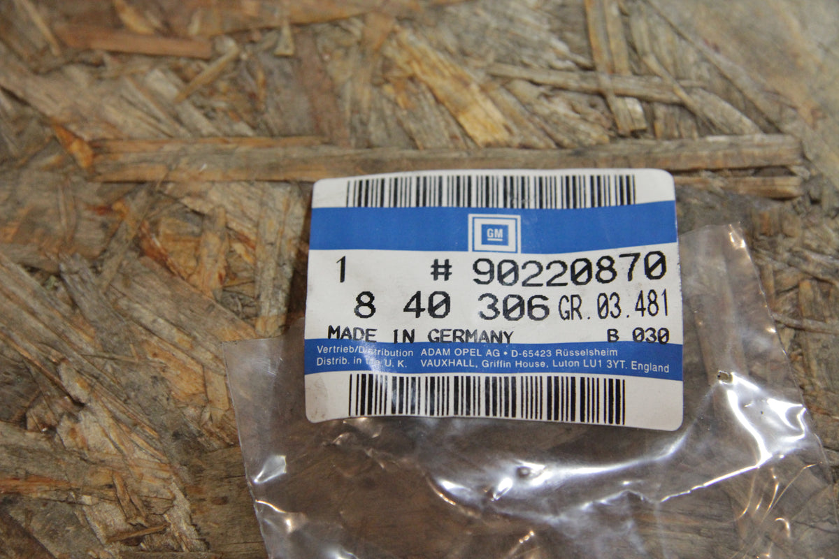 Original GM Opel Knopf Bowdenzug Starterklappe  90220870 Kadett E , Kadett E Cabrio Neu