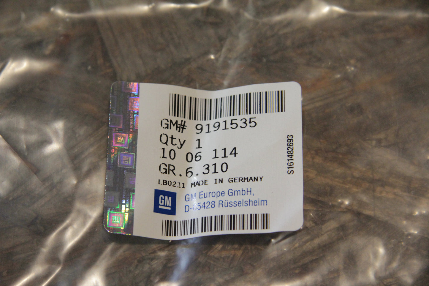 Original GM Opel Abdeckung Scheibenwand(Felge) Holden Leichtmetall 9191535 Vectra B Neu