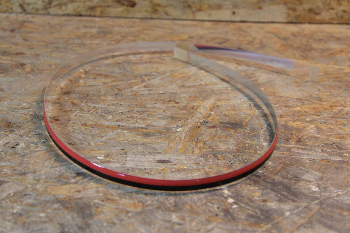 Original GM Opel Zierleiste schwarz/rot Tür hinten links 90444596 Vectra A Neu