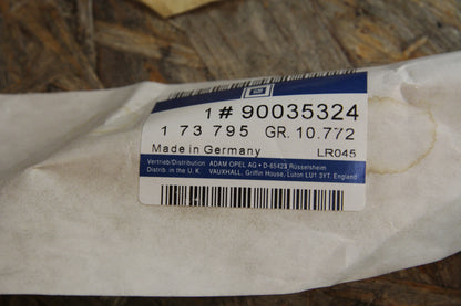 Original GM Opel Blende Gürtel Vordertür hinten rechts chrom 90035324 Ascona C Neu