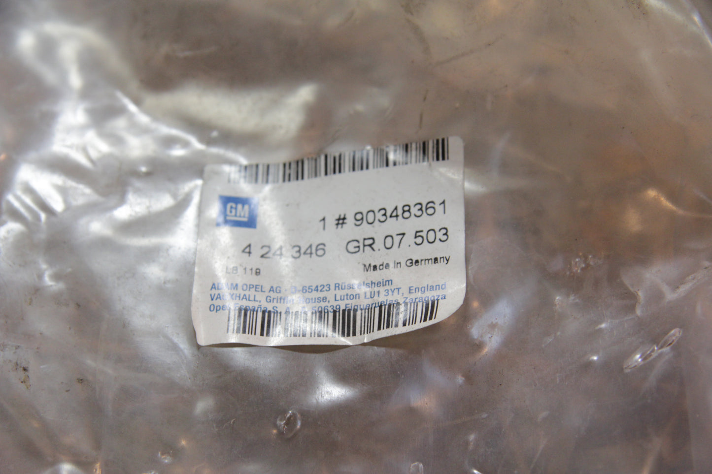 Original GM Opel Satz Hinterfedern Kennzeichen: FJ 90348361 Vectra A Neu