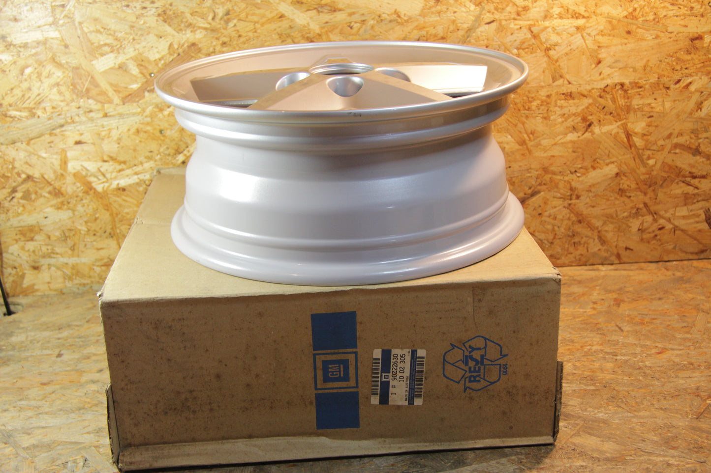 Alufelge 5,1/2J X 14,SILBER,5 SPEICHEN (KZ GS)