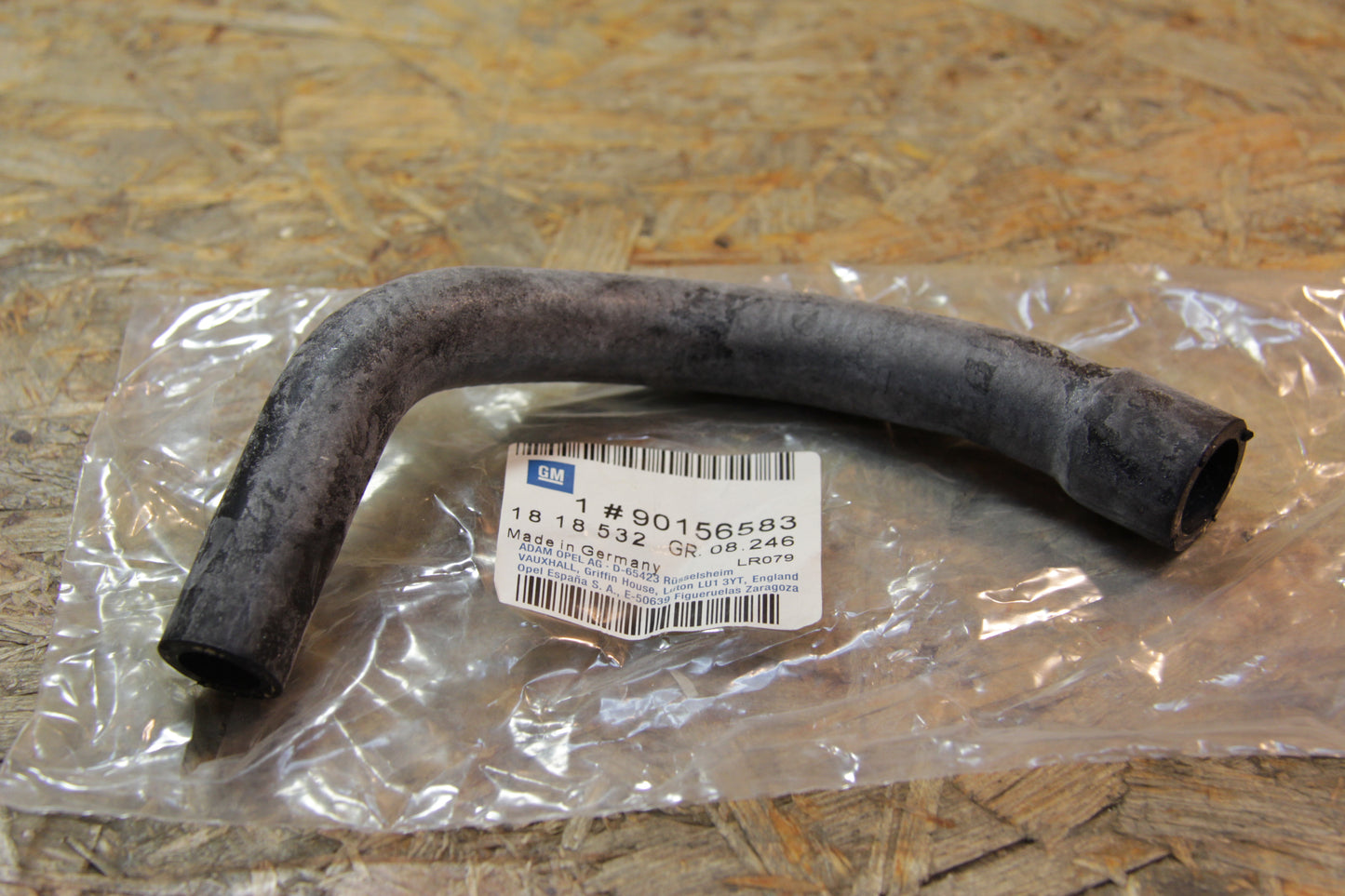 Original GM Opel Heizungsschlauch Vorlauf Anschluss an Heizkörper 90156583 Ascona C , Kadett D