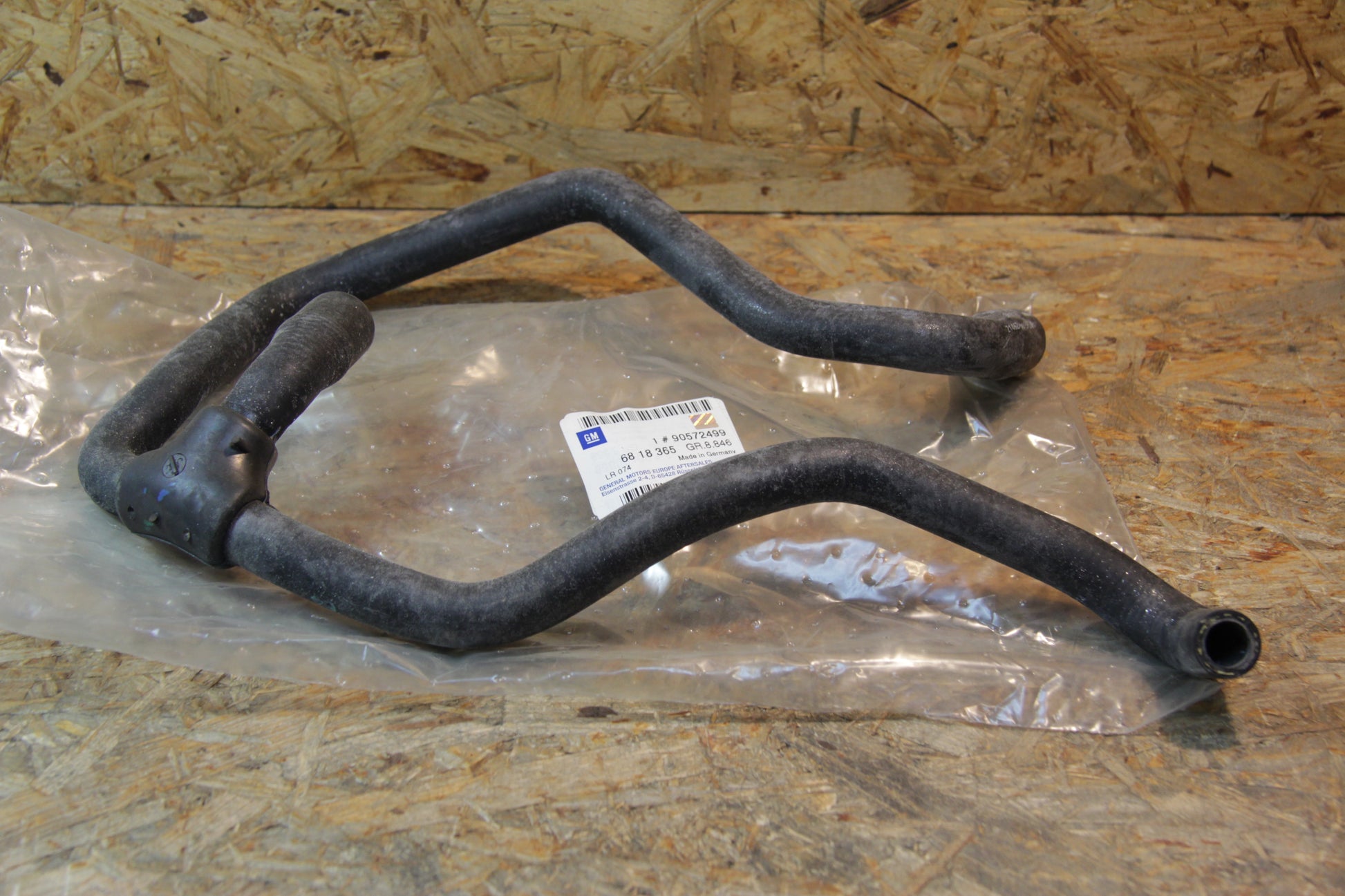 Original GM Opel Schlauch Heizung Rücklauf  90572499 Astra F