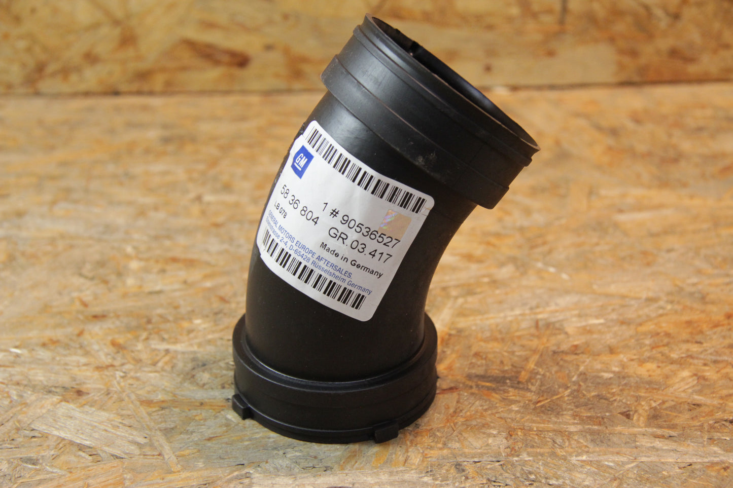 Original GM Opel Schlauchbogen Luftfilterkasten an Luftmengemesser 90536527 Vectra B