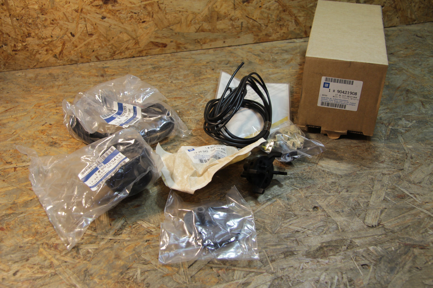 Original GM Opel E-Satz Anhängerkupplung 90421908 Omega A