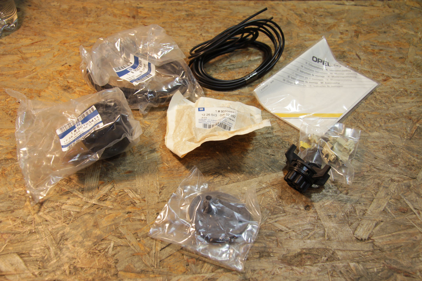 Original GM Opel E-Satz Anhängerkupplung 90421908 Omega A