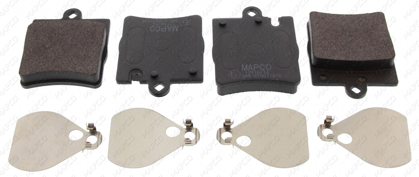 MAPCO Bremsbelagsatz, Scheibenbremse Hinterachse  6705