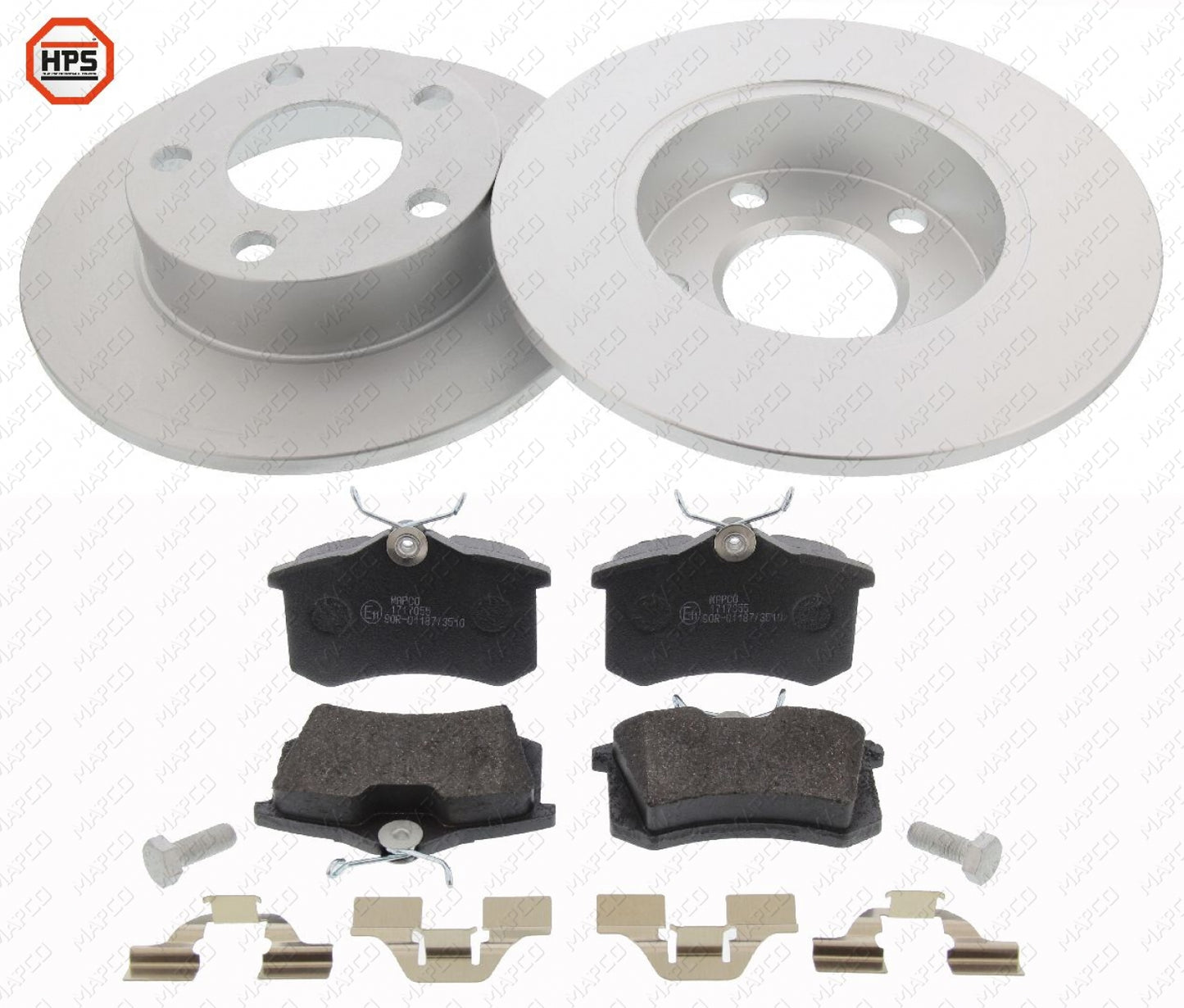 MAPCO Bremsensatz, Scheibenbremse Hinterachse  Set  47911HPS