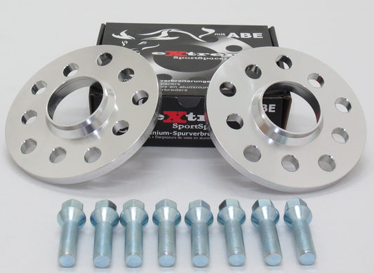 Spurverbreiterung Set 20mm inkl. Radschrauben für Opel Corsa E