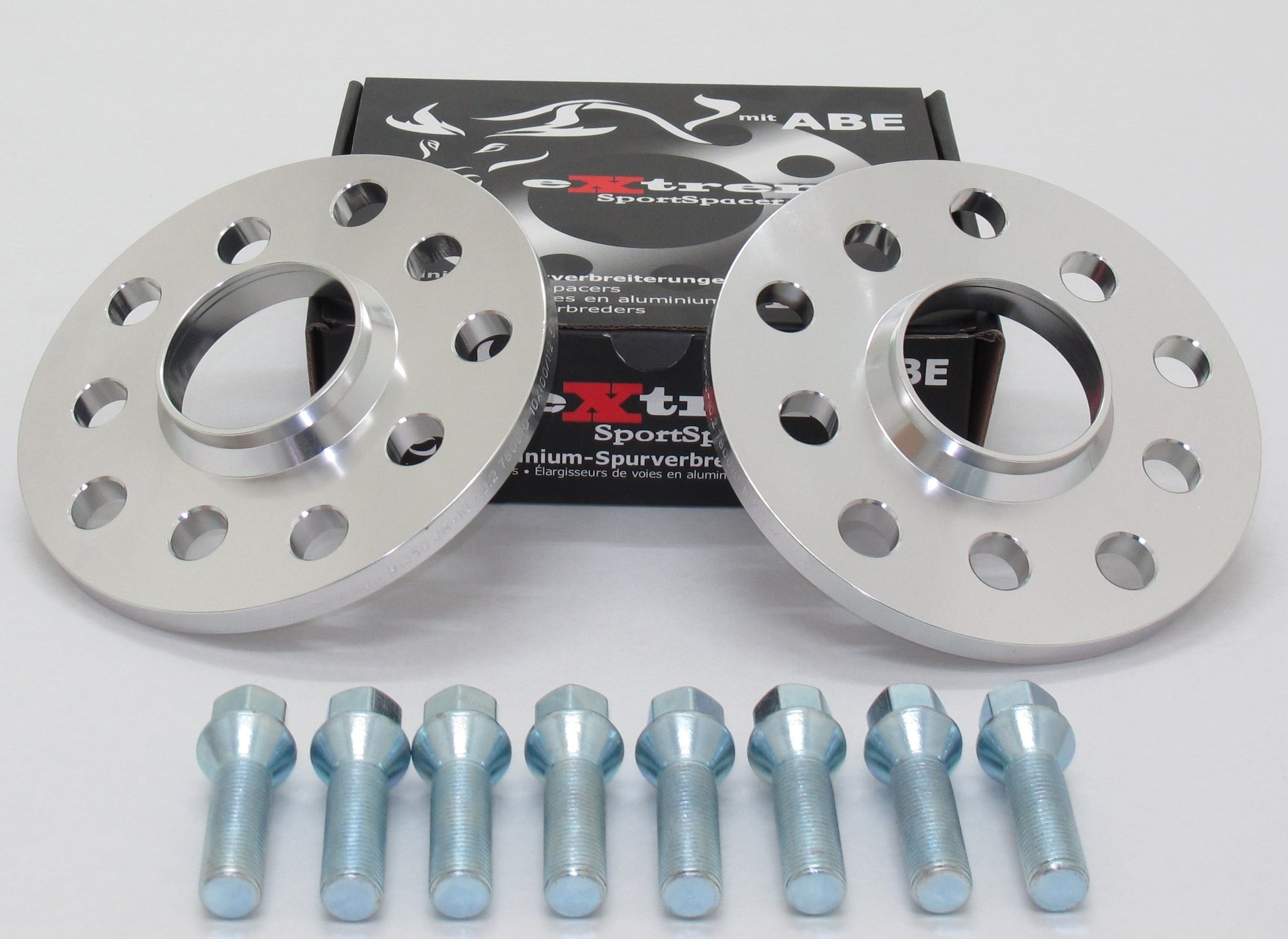 Spurverbreiterung Set 20mm inkl. Radschrauben für Opel Corsa D