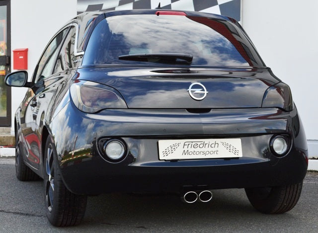 Friedrich Motorsport Sportendschalldämpfer mittig Opel ADAM