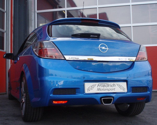 Friedrich Motorsport Sportendschalldämpfer mittig Opel Astra H GTC OPC