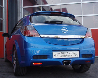Friedrich Motorsport Sportendschalldämpfer mittig Opel Astra H GTC OPC