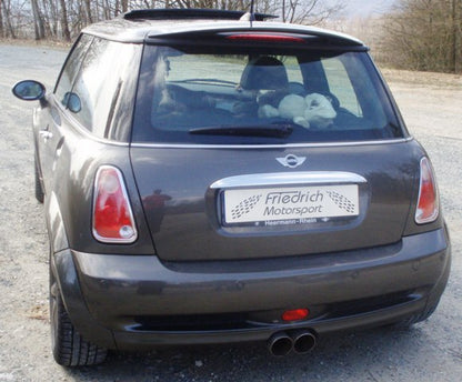 Friedrich Motorsport Sportendschalldämpfer mittig Mini R53 Cooper S