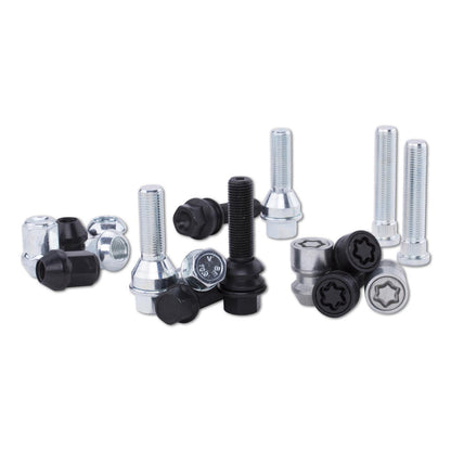Radschraube M14x1,5x50mm KE60° silber (10 Stk)