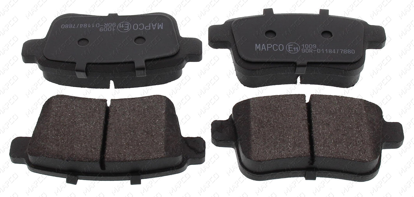 MAPCO Bremsbelagsatz, Scheibenbremse Hinterachse  6928