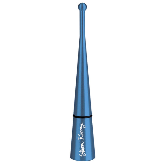 Simoni Racing Aluminium Antenne 8V - Blau - Länge 9cm