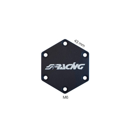 Simoni Racing Sportlenkrad Hupenabdeckung - Aluminium