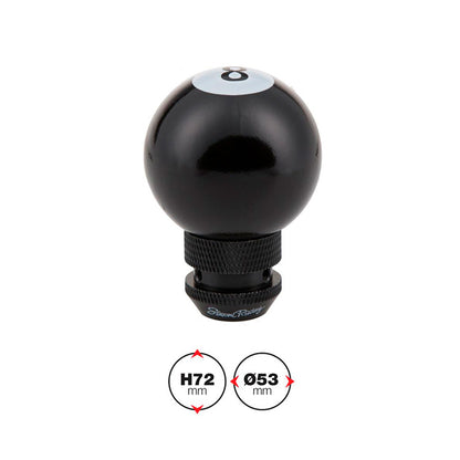 Simoni Racing Schaltknauf 8-Ball - Schwarz