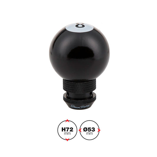 Simoni Racing Schaltknauf 8-Ball - Schwarz