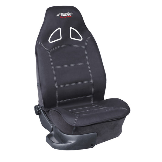 Simoni Racing Sitzbezug 'Pilot' (Vordersitze) - Schwarz in Sportsitz Optik - 1-teilig
