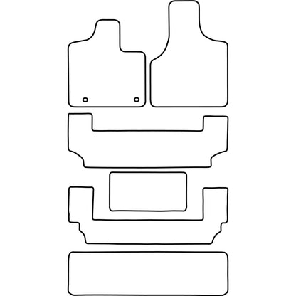 Autoteppiche passend für Chrysler Grand Voyager 2002-2009