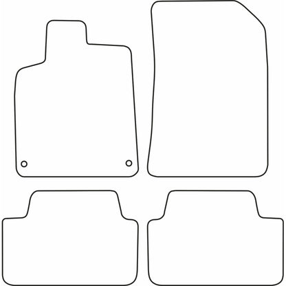 Autoteppiche passend für Citroen C5 2001-2008