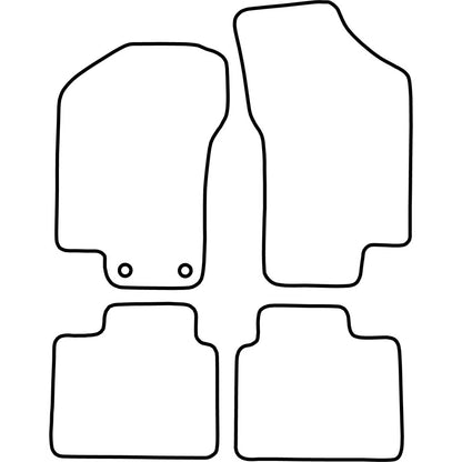 Autoteppiche passend für Fiat Tipo 1988-1995