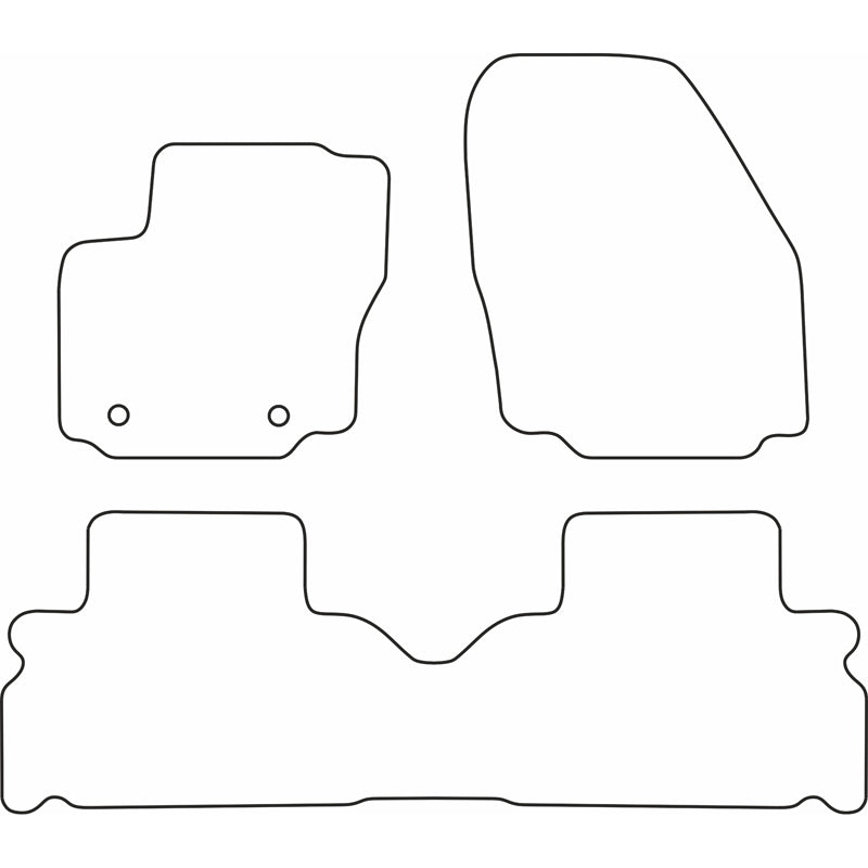 Autoteppiche passend für Ford S-Max 2006- (5 Personen)