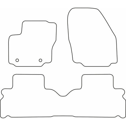 Autoteppiche passend für Ford S-Max 2006- (5 Personen)