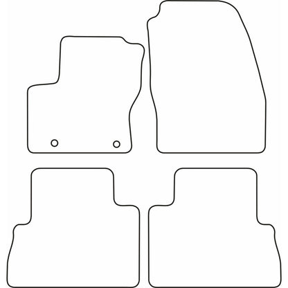 Autoteppiche passend für Ford Focus C-Max 2011-2013