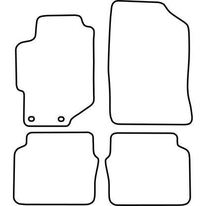 Autoteppiche passend für Honda Accord 2001-2003