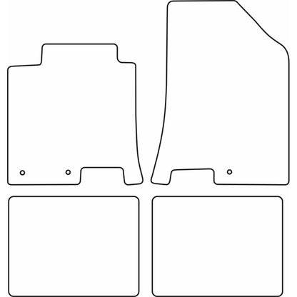 Autoteppiche passend für Hyundai i40 2011-