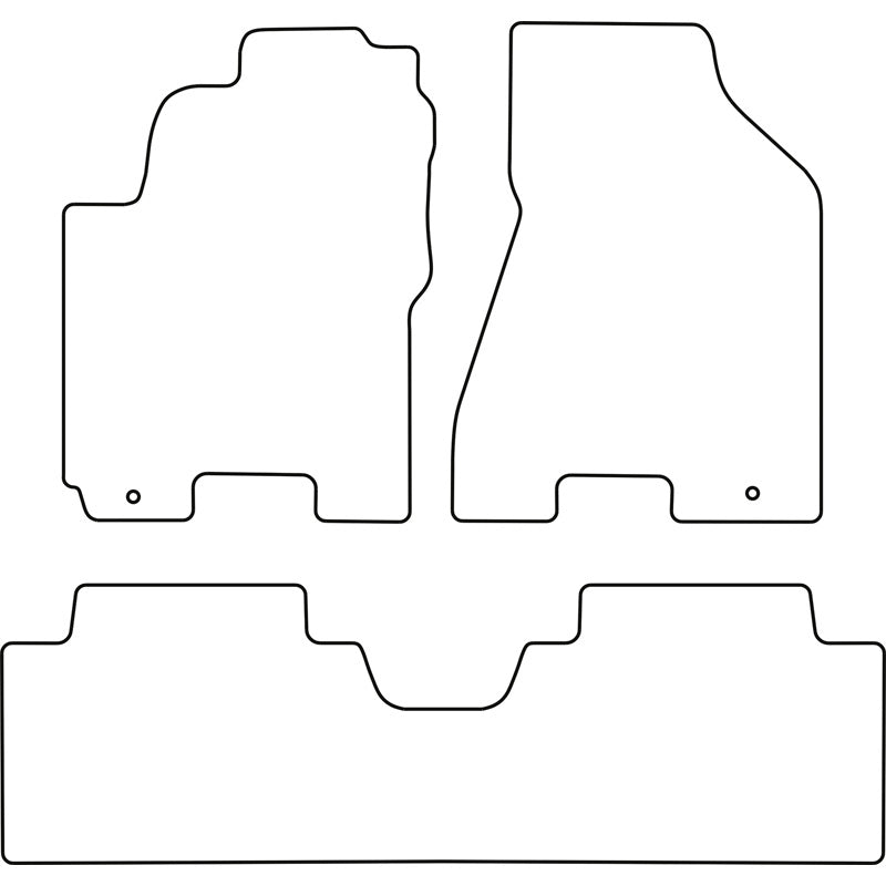 Autoteppiche passend für Kia Sportage 2004-2010 (3-teilig)
