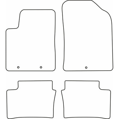 Autoteppiche passend für Kia Picanto 2011-2015